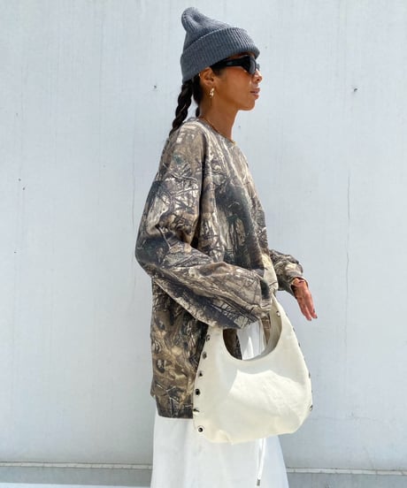 handle bag「w studs」#A8371