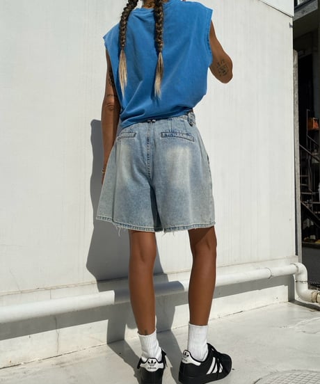 denim short pt 「Baggy」#122