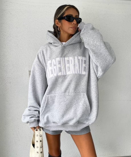 wide hoodie「REGENERATE」#2197