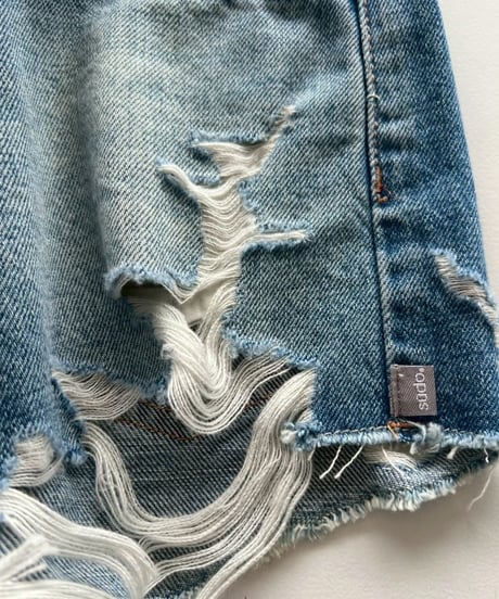 denim shorts「damage」#26057264