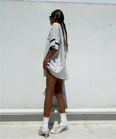wide tee「varsity line」#207167