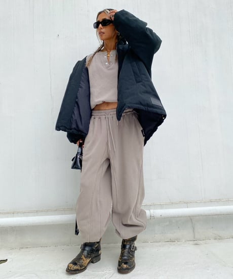 wide blouson「stand neck」#61029