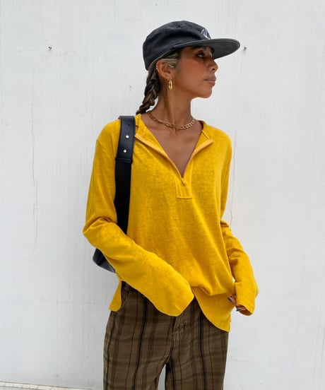 loose lonT「halfzip」#13803