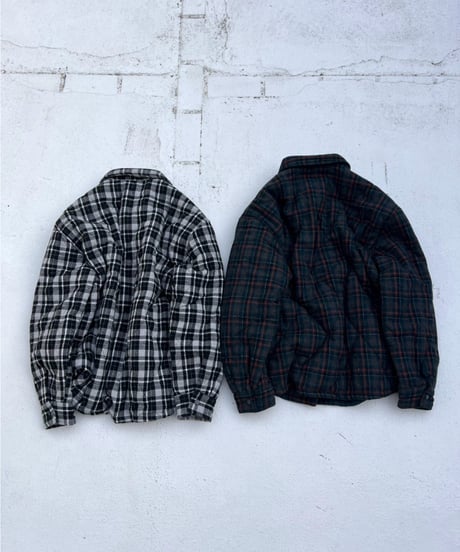 puffer jacket「tartan」#2162