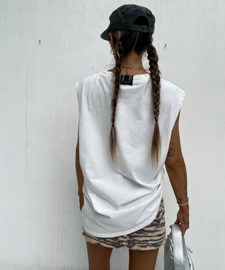 loose tank「washed」#640167
