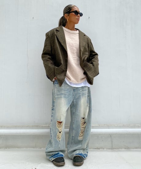 baggy denim「full damage」#56225601
