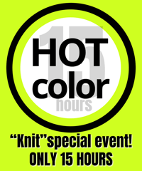 【HOT color】"Knit" special event‼️