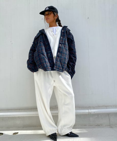 puffer jacket「tartan」#2162