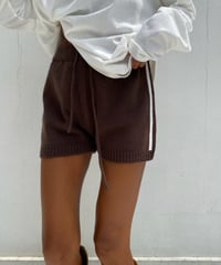 knit shorts「2line」#63768