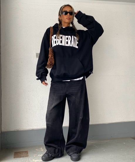 denim pt「balloon barrel」#25046