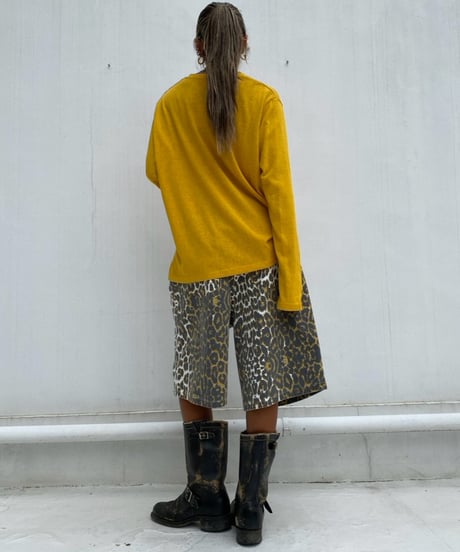 leopard half pt「waist belt」#601618