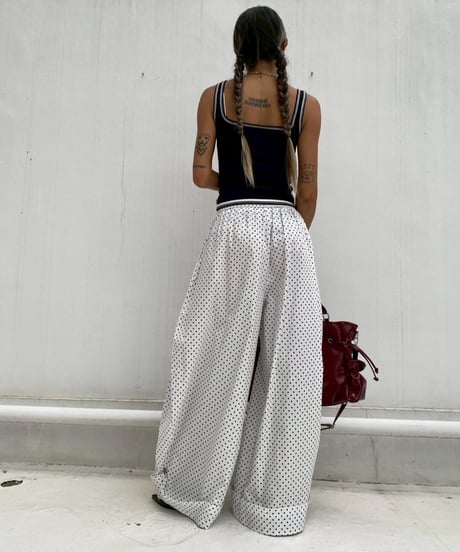 knit tank「EDGE」#8920067