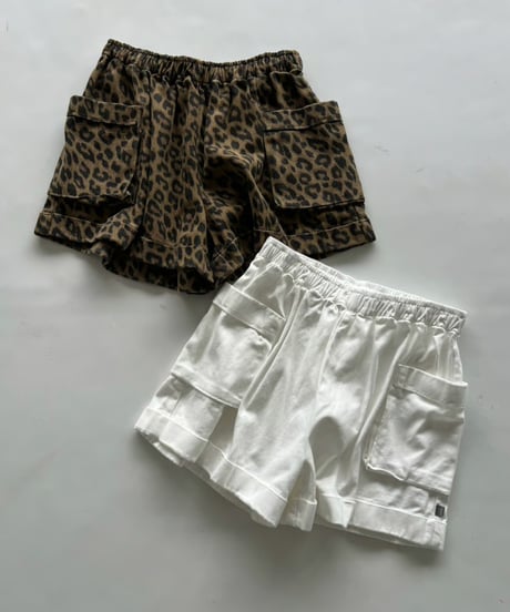 cargo shorts「LEOWHITE」#1502367