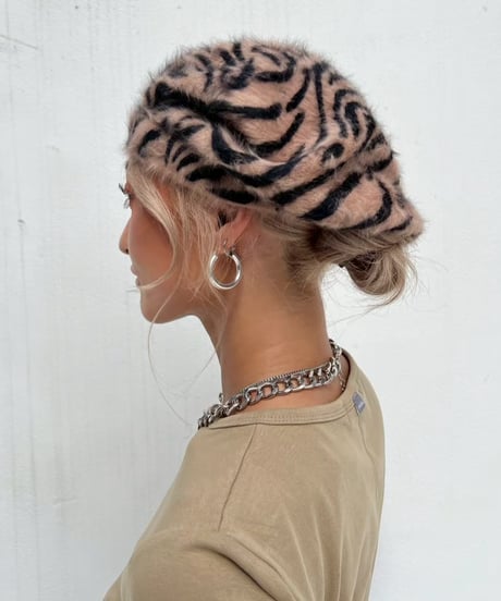 fur beret「animal」#2507-16/17