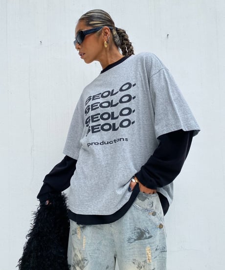 wide tee「productions」#86388