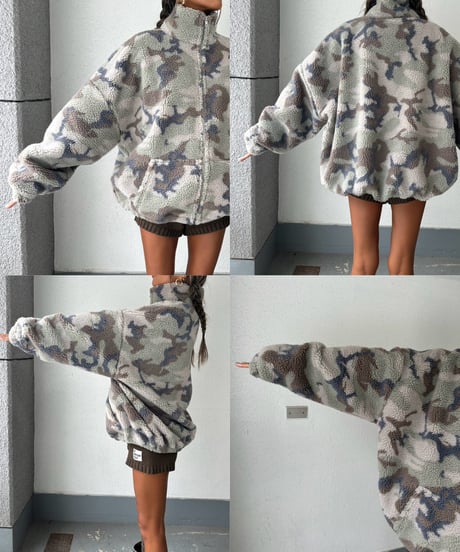 boa blouson「camouflage」#16070