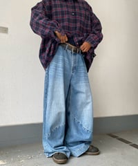 baggy pt「stitch barrel」#8018617