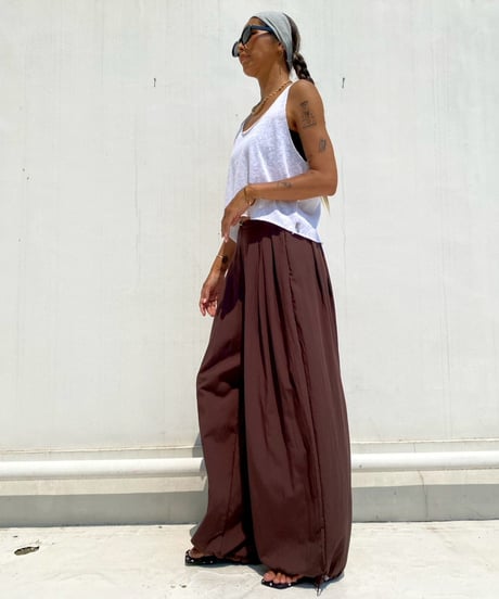 2way jogger pt「tuck」#590567