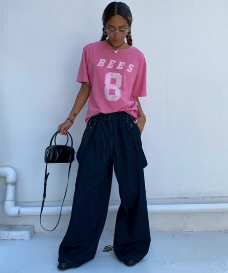 2way denim salopette 「thick」#87711