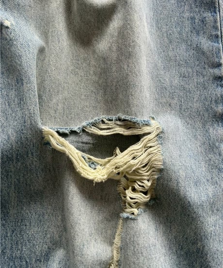 damage denim pt「back zip」#26057264