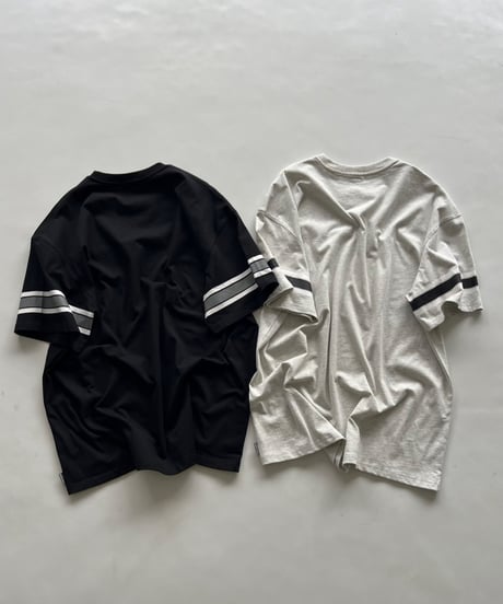 wide tee「varsity line」#207167