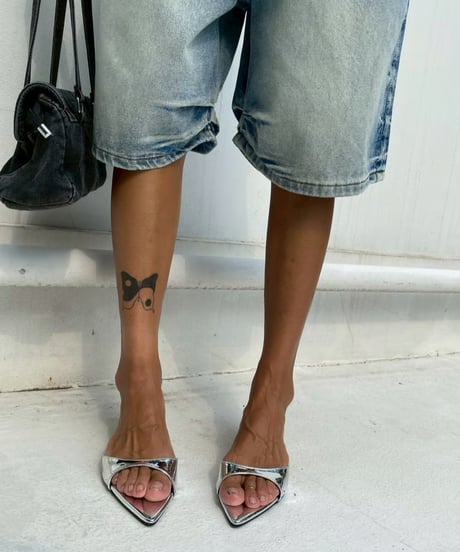mule sandals「pointed」#070626-3/6