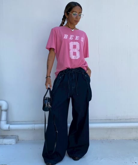 2way denim salopette 「thick」#87711