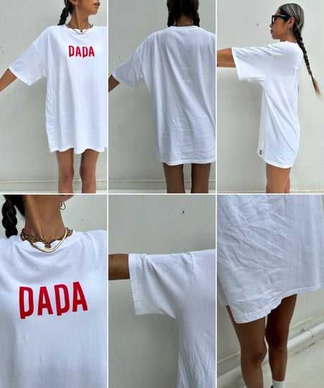 wide tee「DADA」#8661365