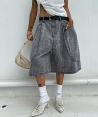 half pt「washed leopard」#6363-264