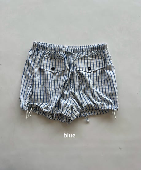 balloon shorts「windowpane」#62160605
