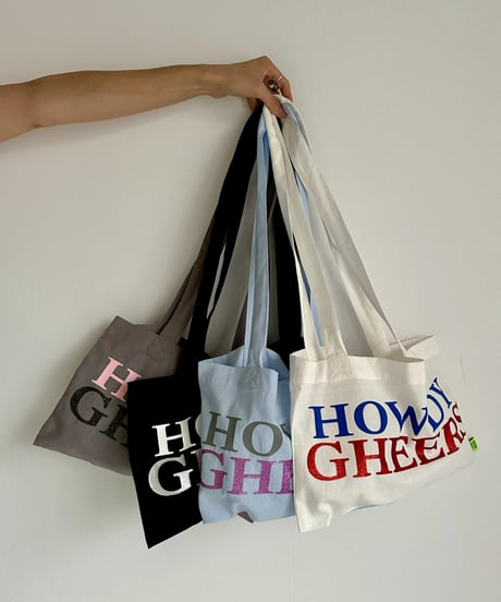 【カラーが選べる🛍️】¥15,800以上お買い上げでtote bag"HOWDY GHEERS"プレゼント
