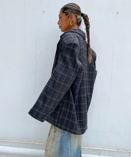 tailored jacket「glen check」#981868