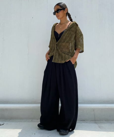 jacquard shirt「wave」#207367