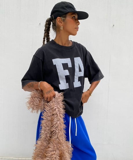w graphic tee「FA」#762601