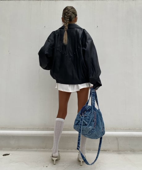 wide blouson「stitch work」#35778-2