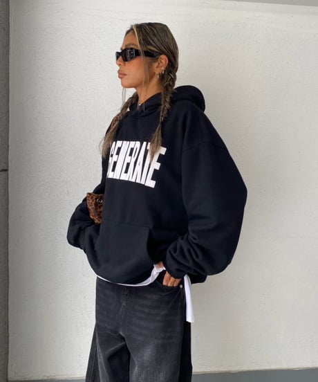 wide hoodie「REGENERATE」#2197