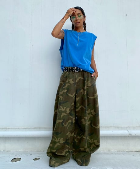 loose tank「washed」#640167