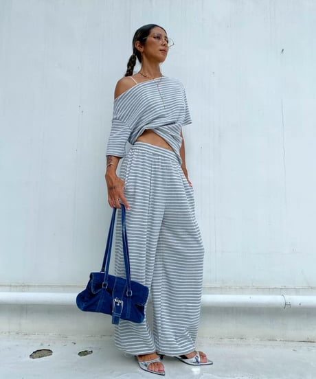 denim mini bag「buckle」#830467