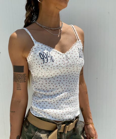 tiny flower cami「99%」#05164