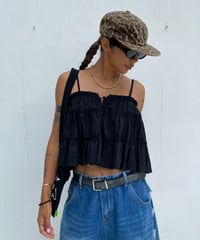 tiered cami「flare」#215167