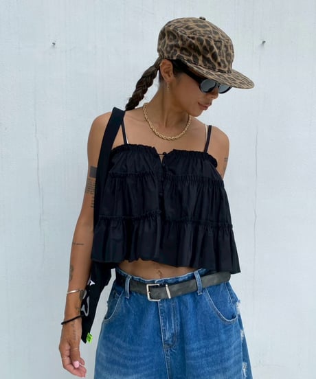 tiered cami「flare」#215167