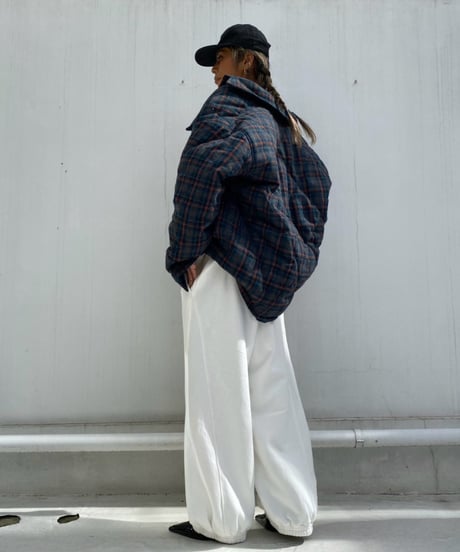 puffer jacket「tartan」#2162
