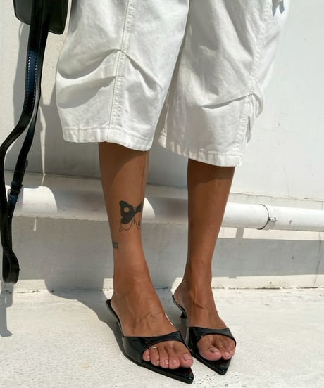 mule sandals「pointed」#070626-3/6