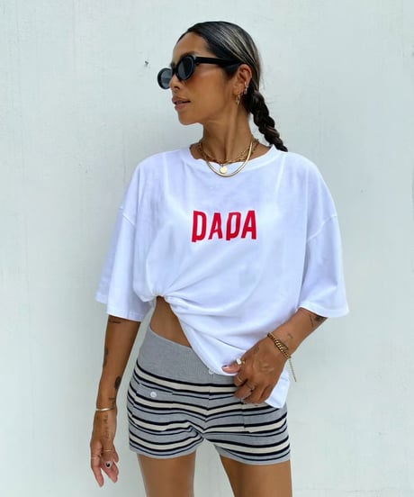 wide tee「DADA」#8661365