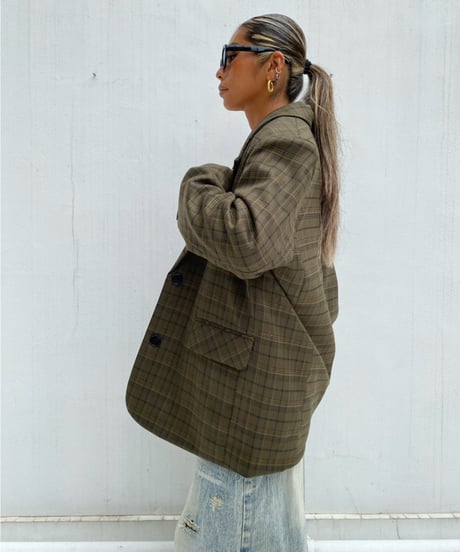 tailored jacket「glen check」#981868
