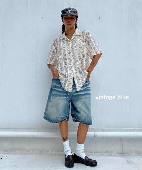 denim half pt「wrinkles」#68823163