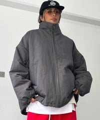 wide blouson「stand neck」#61029