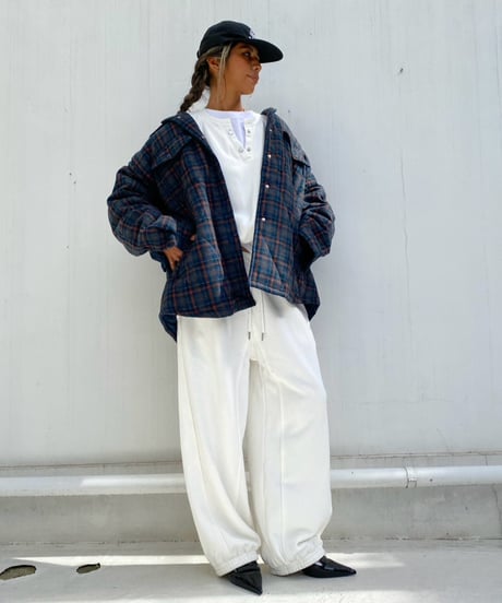 puffer jacket「tartan」#2162
