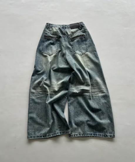damage denim pt「back zip」#26057264