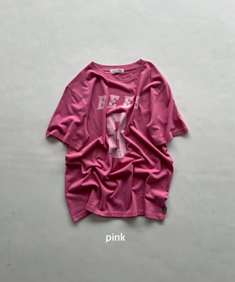 washed T「8」#200858